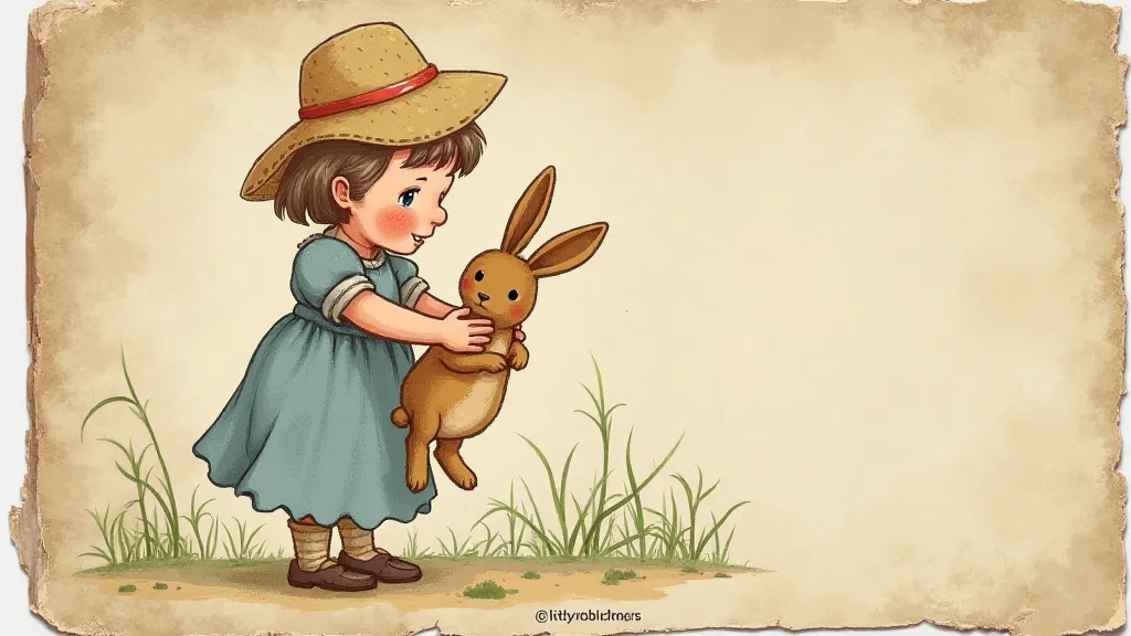 Vintage children's book cover