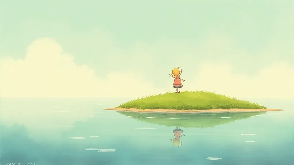 The cover of 'The Little Island' by Golden MacDonald.